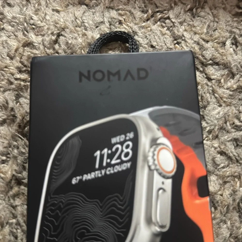 Apple Smartwatch band Orange Gray Sporty Design